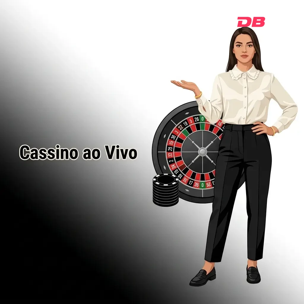 Sinta a emoção do cassino real com crupiês ao vivo na DBBet.