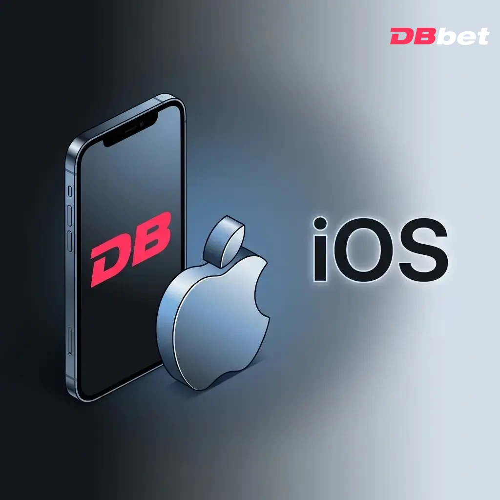 Acesse a DBBet no iOS através do Safari com total fluidez.