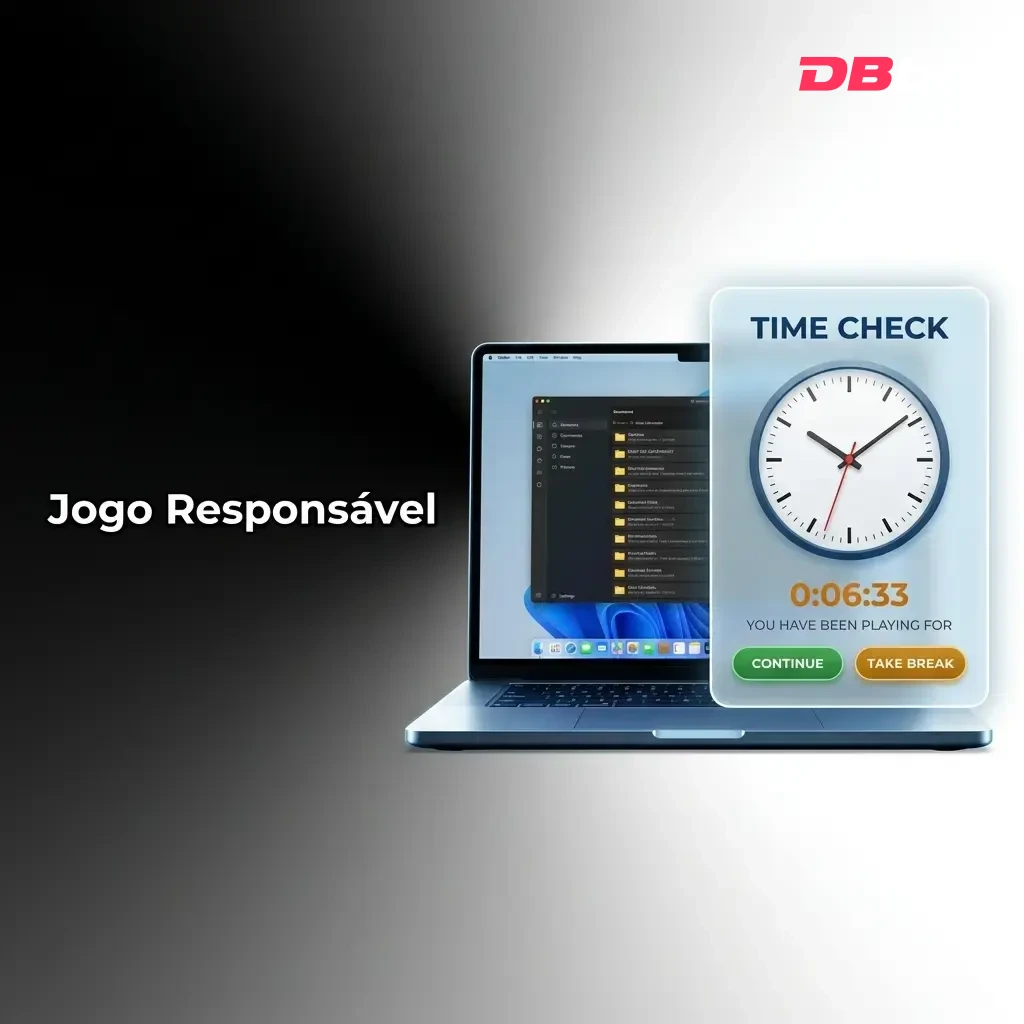 Pratique o jogo responsável na DBBet com ferramentas de controle.