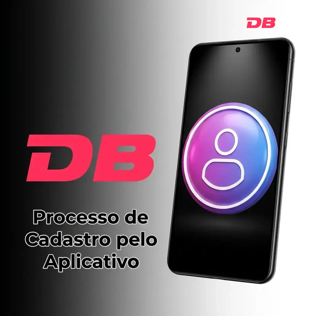 Crie sua conta de apostas diretamente pelo celular na DBBet.
