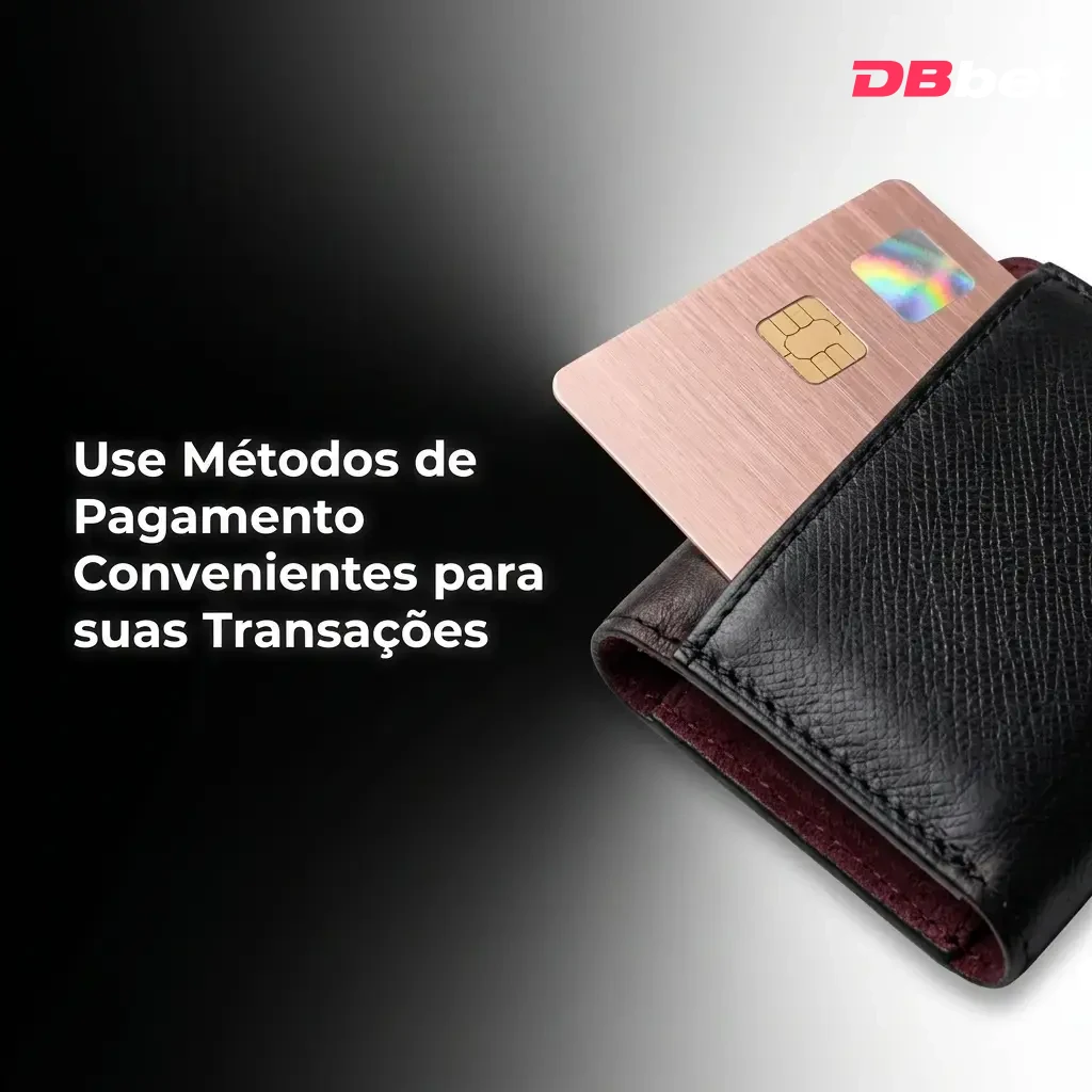 Conheça os métodos de pagamento seguros e rápidos da DBBet Brasil.